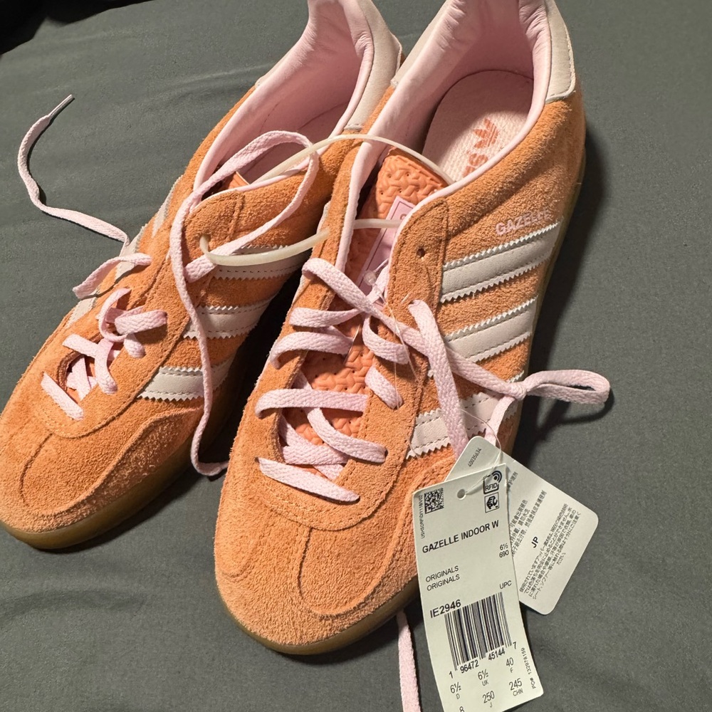 Adidas Gazelle Women's Orange Sneakers